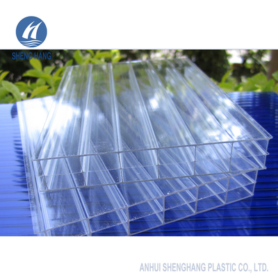 2.1*6m leichtes Polycarbonats-Höhlen-Blatt Antifire für die Überdachung des Brettes