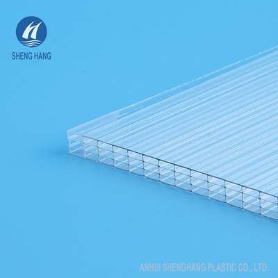 Hitze, die Leistungs-Polycarbonats-Höhlen-Blatt 50um Anti- UV-16mm Soem abschirmt
