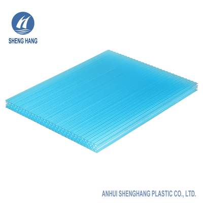 Antizelluläres Bienenwaben-Polycarbonats-UVblatt 6mm bis 12mm für Gewächshaus