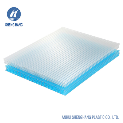 Antizelluläres Bienenwaben-Polycarbonats-UVblatt 6mm bis 12mm für Gewächshaus
