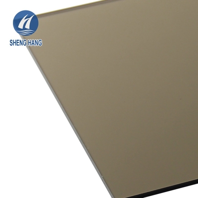 Braunfarbiges Polycarbonats-festes Blatt 2000*3000mm ASTM C177 SGS