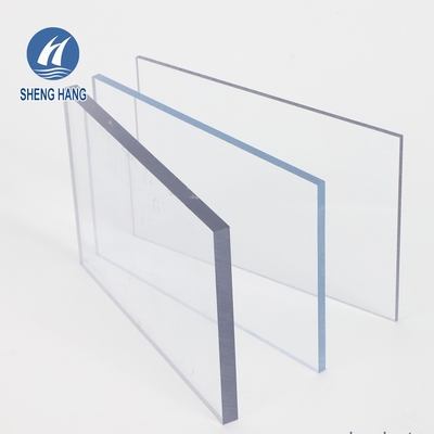 klares festes Polycarbonats-Blatt 1.82mpa 5mm 50 Mikrometer-beschichtende Antiuvauswirkung