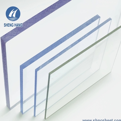 Transparentes Plastik- -Polycarbonats-Dach täfelt Doppeltes mit Seiten versehenes UV-1.2mm bis 25mm