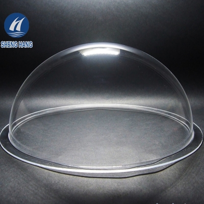 Abgrifffeste Polycarbonats-Produkt-Plastikoberlicht-Haube 8mm 2 Seiten-UVschutz